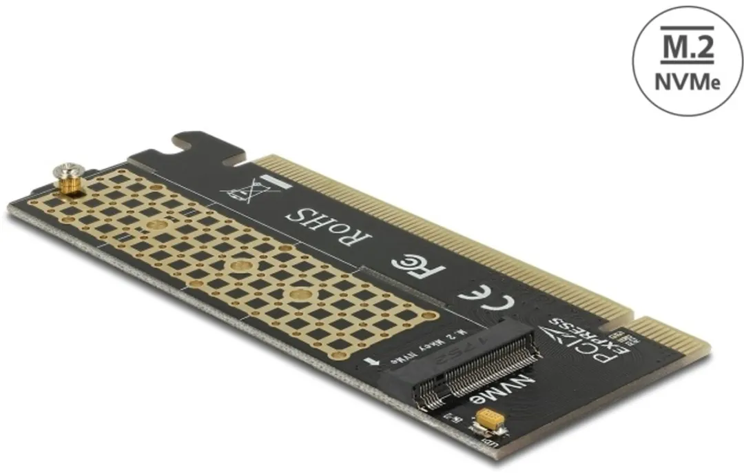 Delock PCIe x16 naar NVMe M.2 Key M Kaart - afbeelding 6 van 6