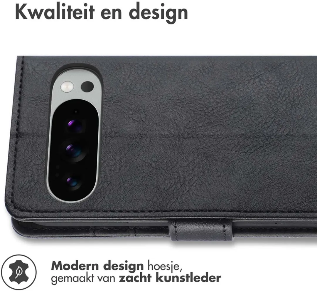Imoshion Hoesje Google Pixel 10 Pro XL - 3 Pasjes - Zwart - afbeelding 3 van 6