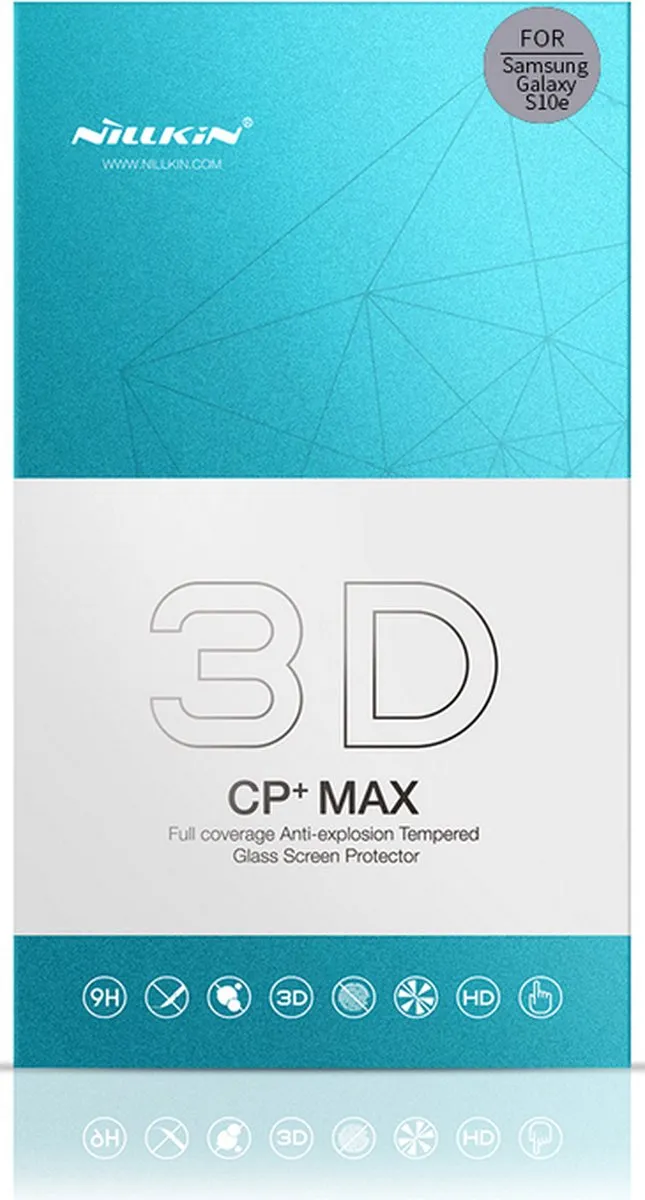 Nillkin Full Face Tempered Glass 3D CP+MAX Samsung Galaxy S10e - afbeelding 2 van 2