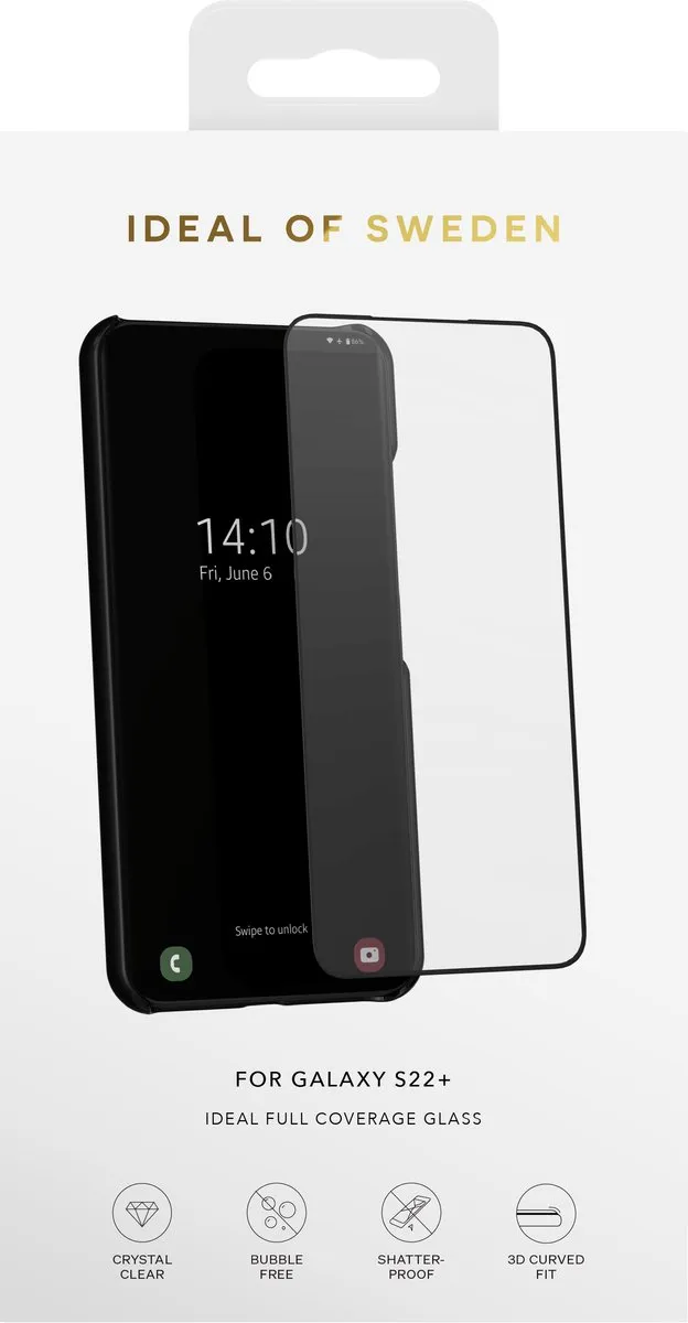 iDeal of Sweden Ideal Full Coverage Glas Samsung Galaxy S22+