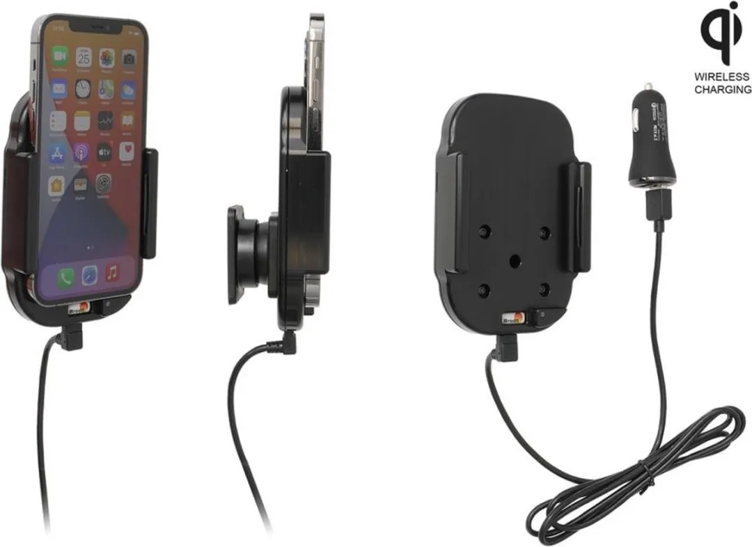Brodit 718235 iPhone Houder - 12V USB - Zwart