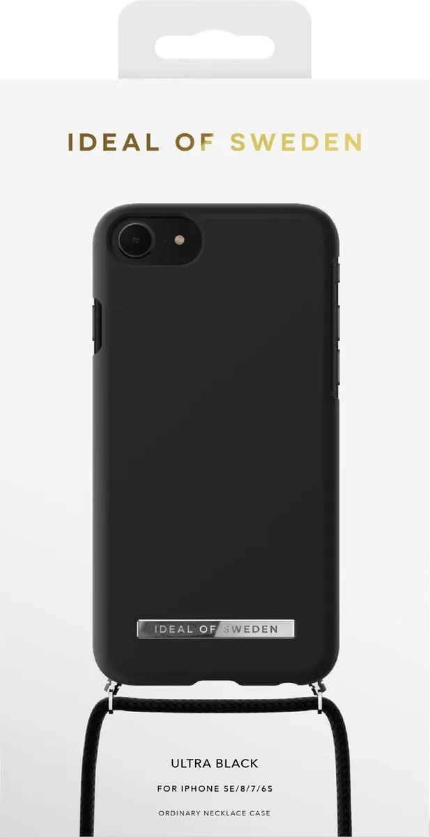 iDeal of Sweden Ordinary Phone Necklace Case iPhone 6/7/8 - Ultra Black