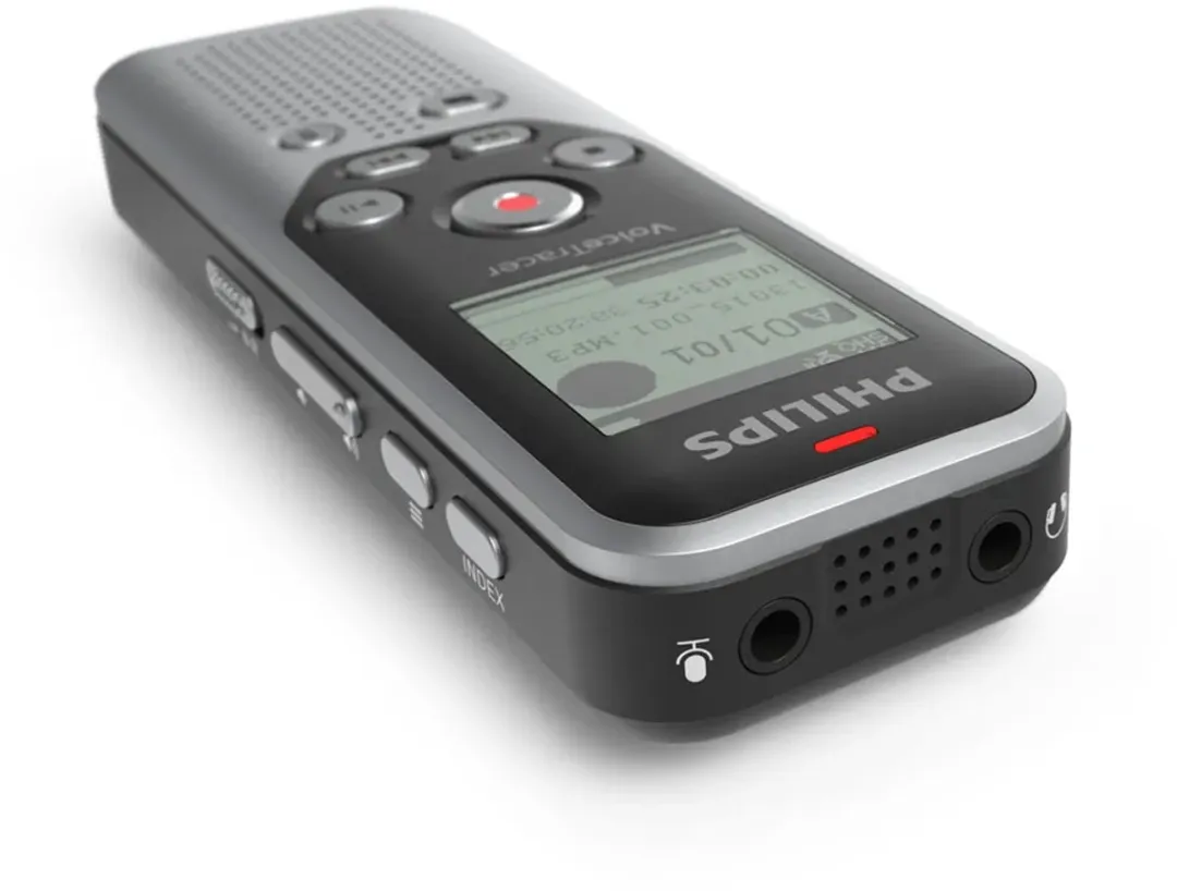 Philips VoiceTracer DVT1250 Audio Recorder - 8GB - Zilver - afbeelding 5 van 6