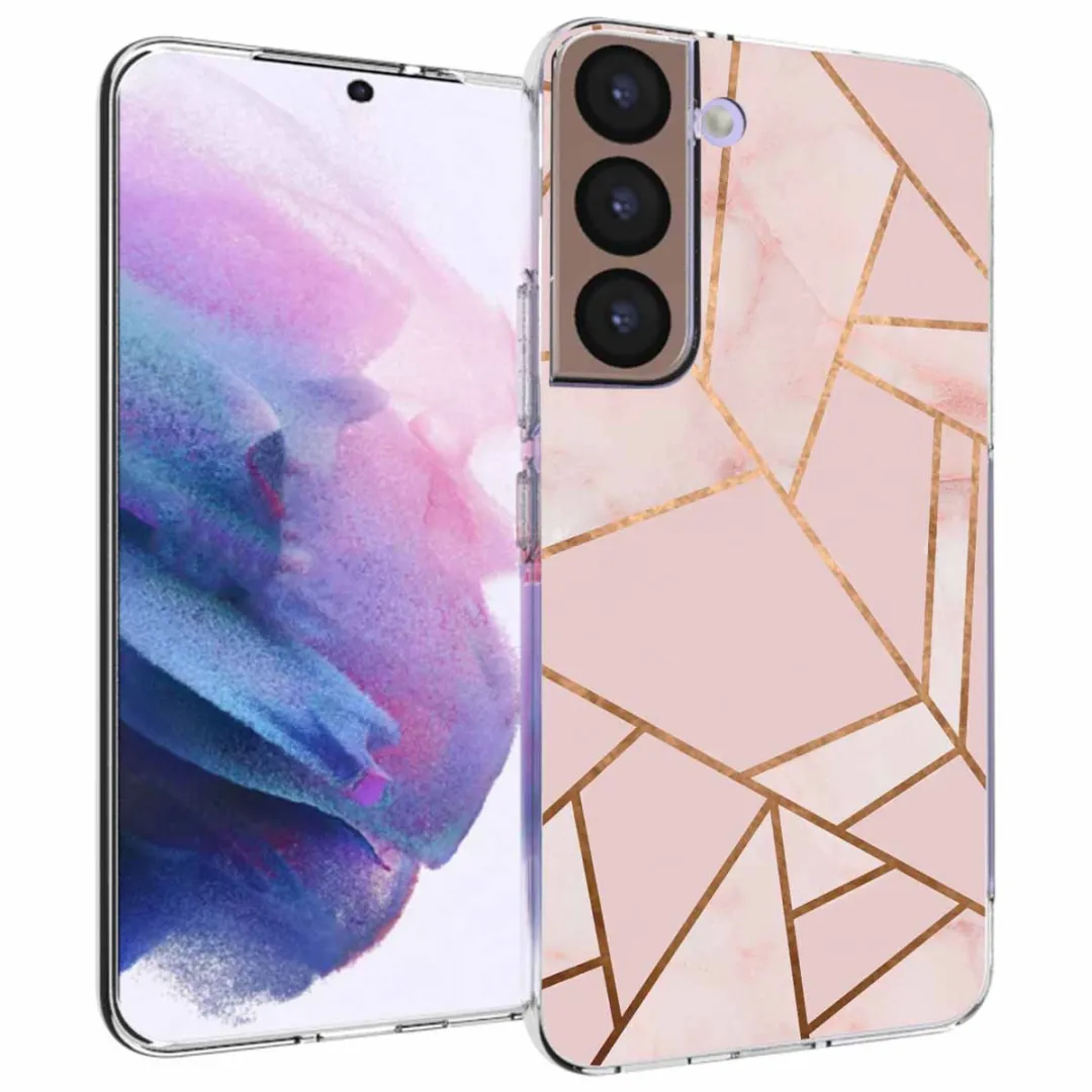 Imoshion Hoesje Samsung Galaxy S22 Pink Graphic