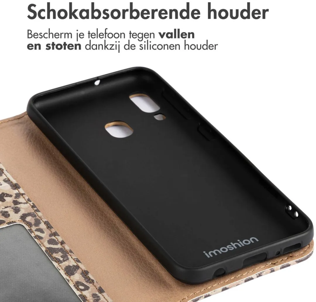 Imoshion Hoesje Samsung Galaxy A20e - 3 Pasjes - Leopard Mood
