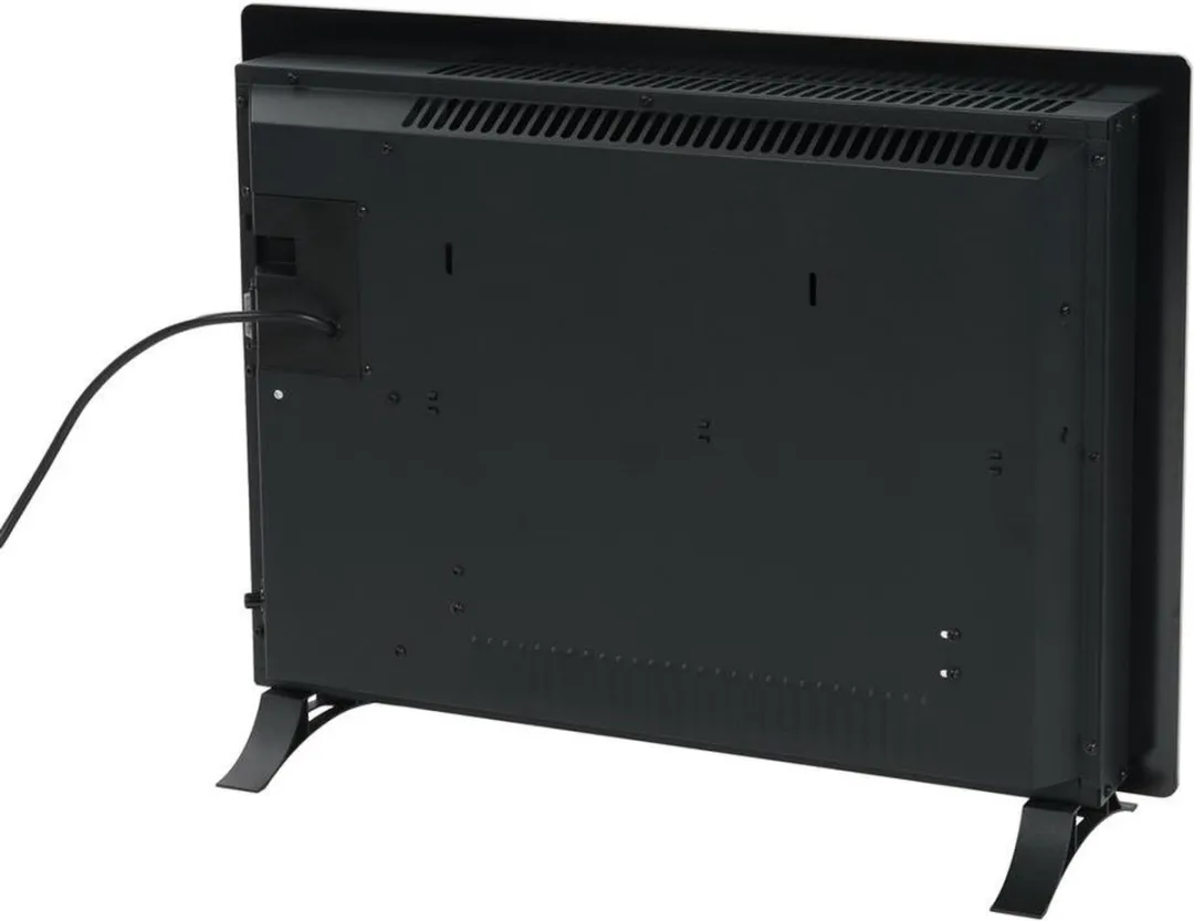 Eurom Alutherm Verre 1000 Black Convector 1000W - Zwart - afbeelding 6 van 6