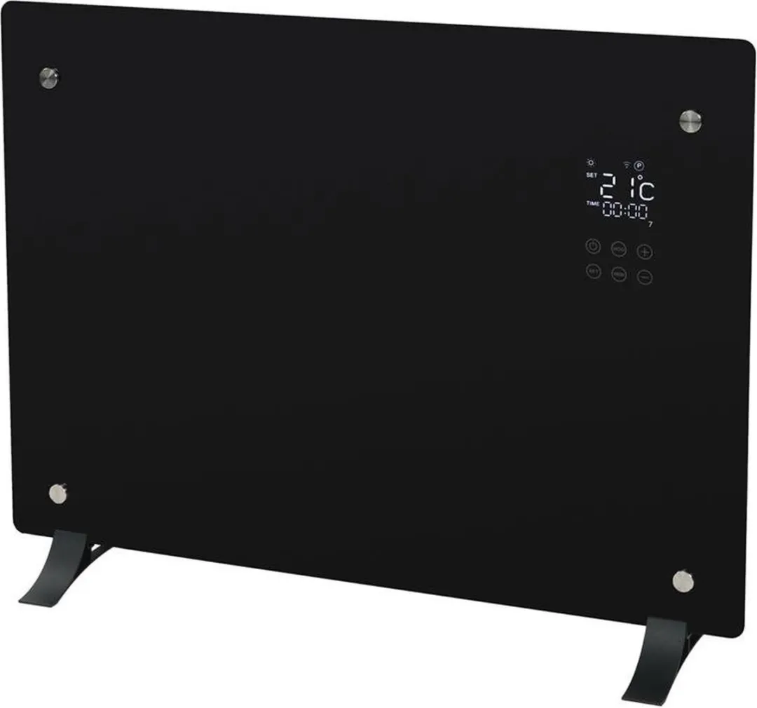 Eurom Alutherm Verre 1000 Black Convector 1000W
