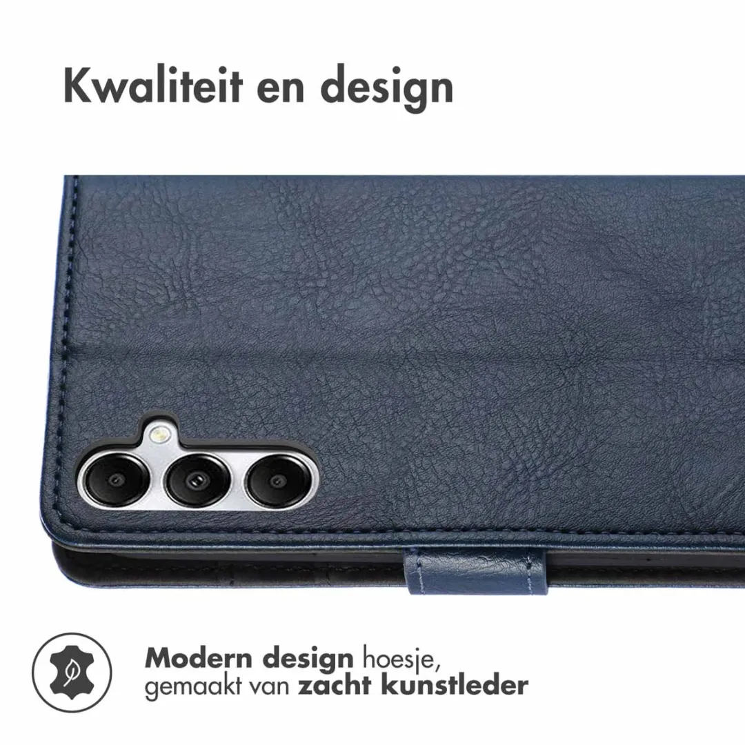 Imoshion Bookcase Hoesje Samsung Galaxy A16 - 3 Pasjes - Donkerblauw