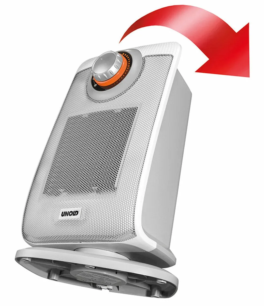 Unold 86440 Keramische Verwarmingsventilator 2000W - Wit