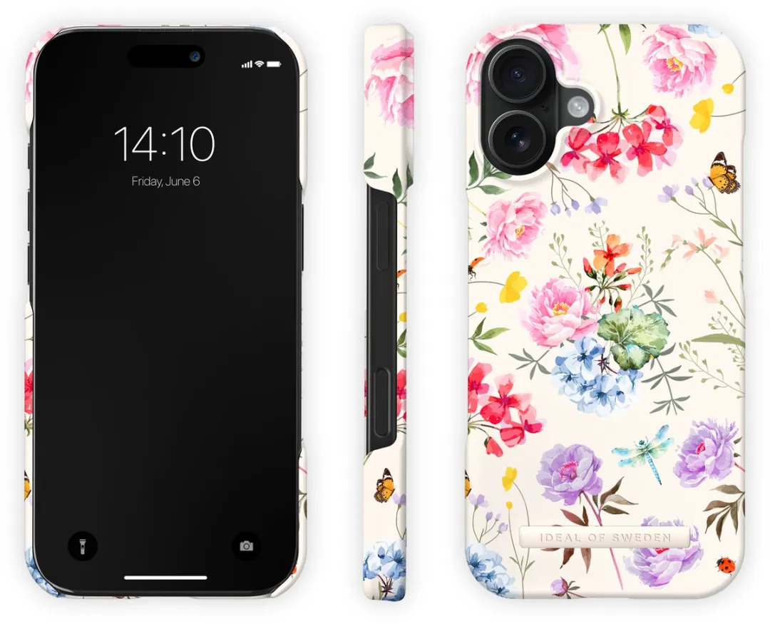 iDeal of Sweden iPhone 16 Printed Case MagSafe Flower Forever - IDFCMS-I2461-528