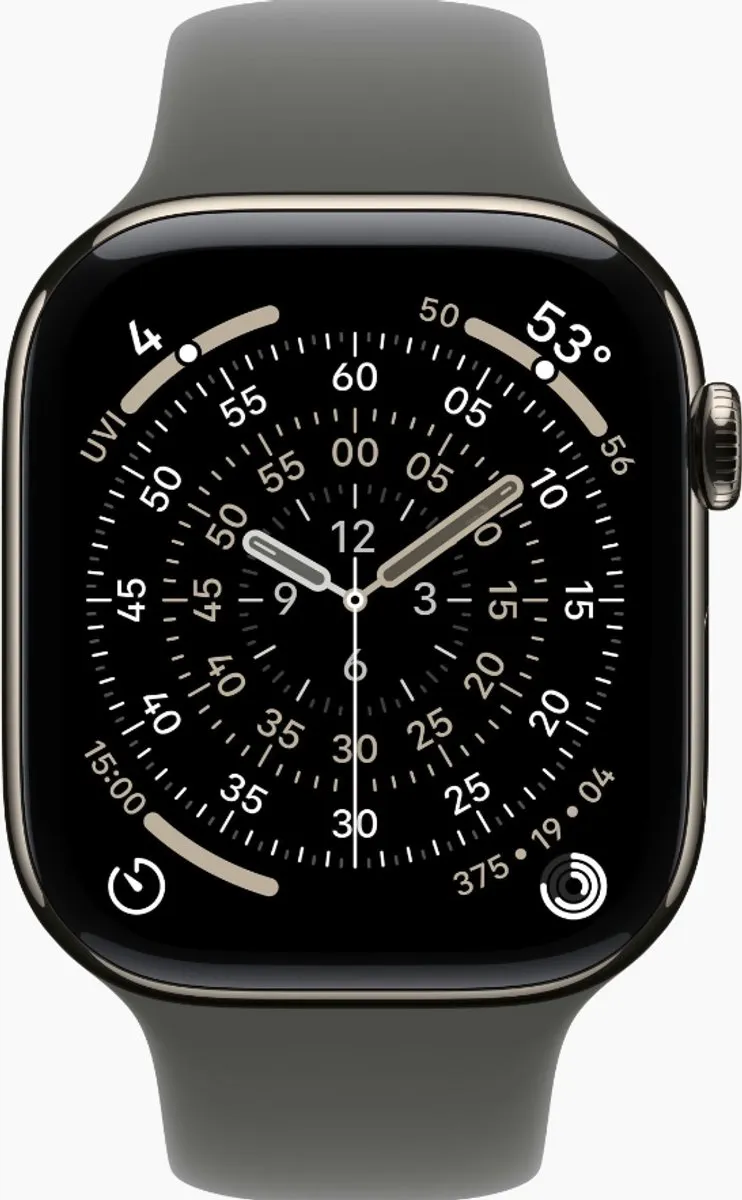 Apple Watch 11 46mm Natural Titanium