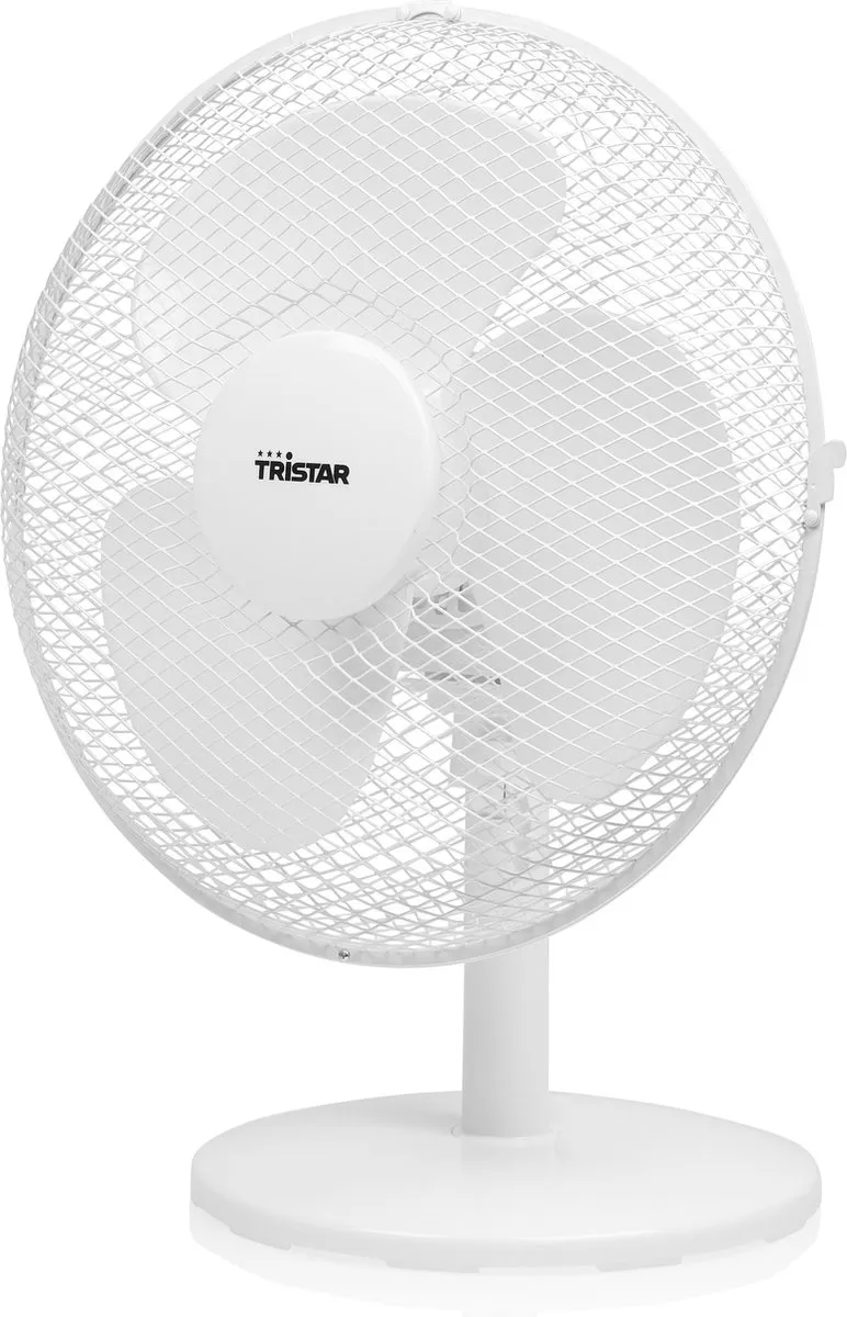 Tristar VE-5724 Tafelventilator 30cm - 40W - Wit