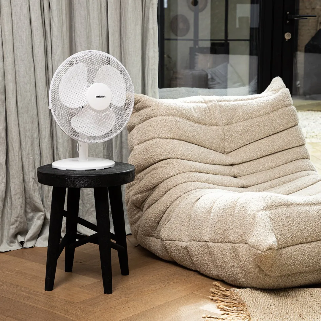 Tristar VE-5724 Tafelventilator 30cm - 40W - Wit