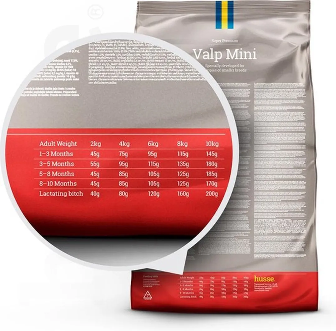 Husse Valp Mini Droogvoer - 2x7kg