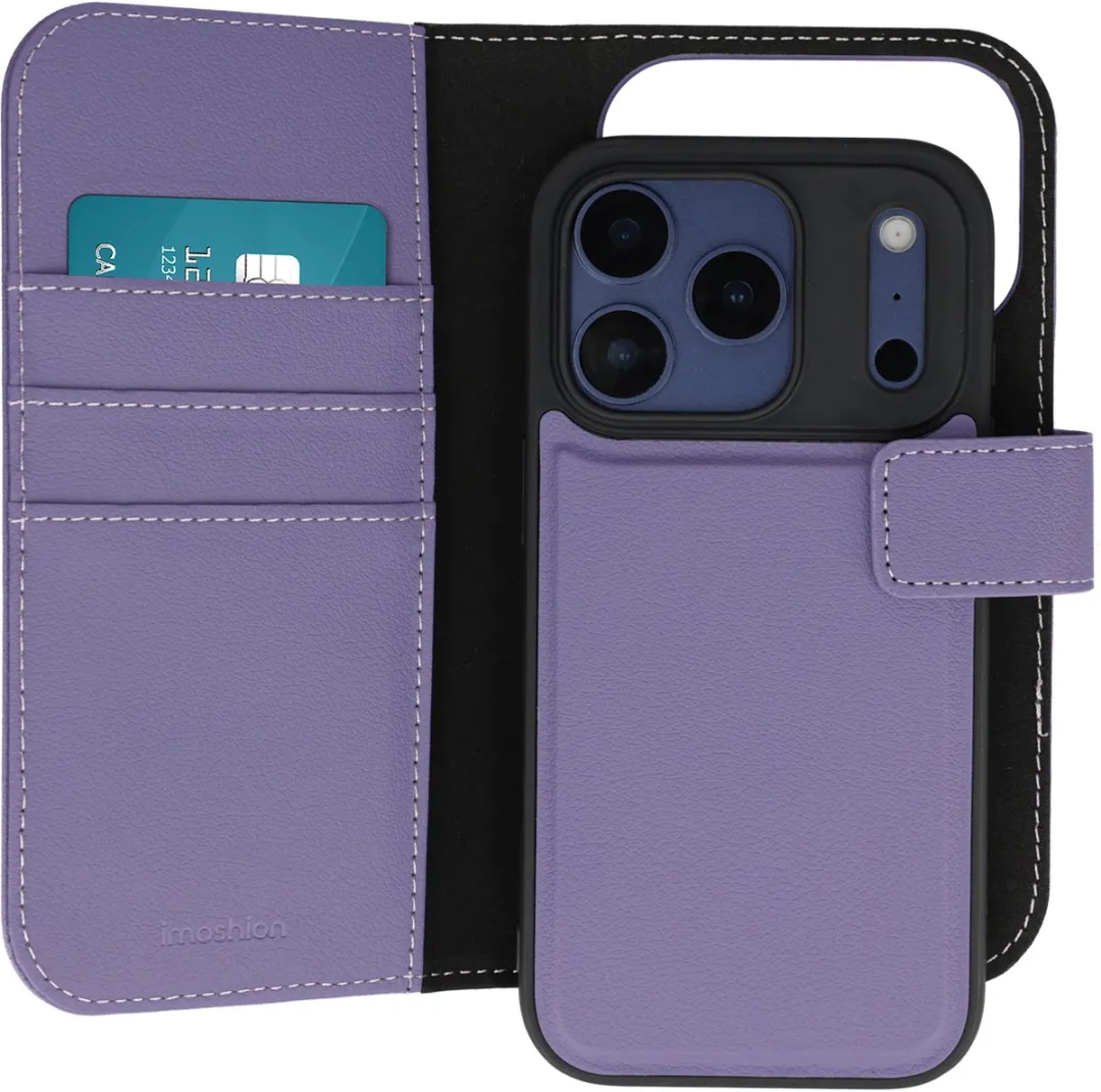 Imoshion iPhone 17 Pro Hoesje 2-in-1 Bookcase - Paars