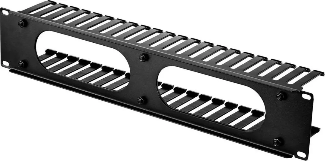 Renkforce RF-3429152 Kabelgeleiding 19" 2HE - Zwart