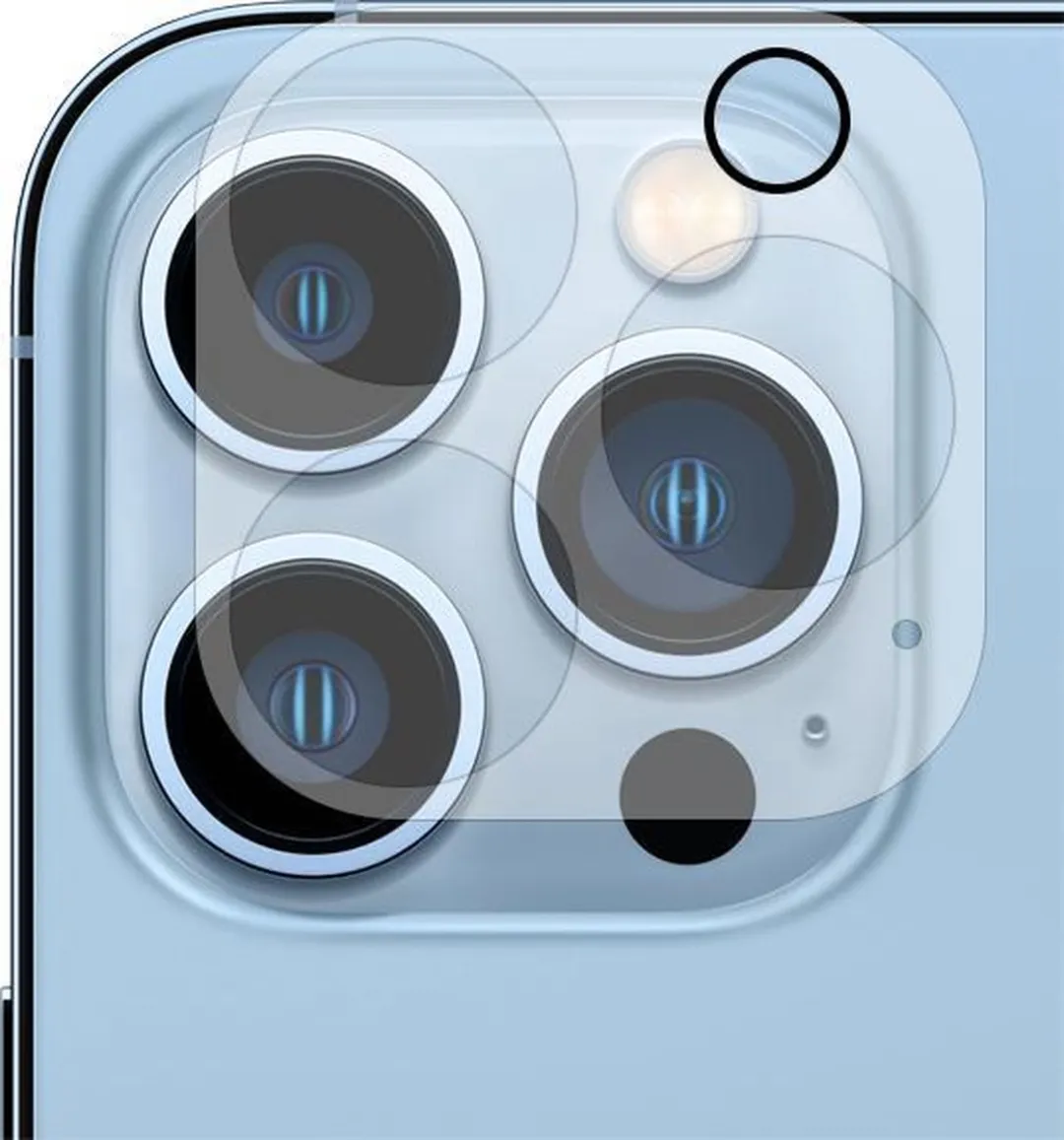 Just in Case iPhone 13 Pro Camera Lens Protector - 2 Stuks