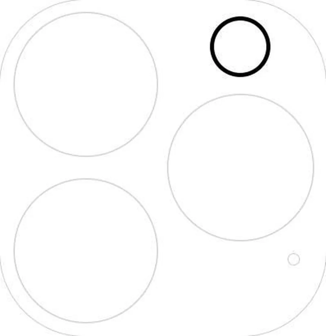 Just in Case iPhone 13 Pro Camera Lens Protector - 2 Stuks