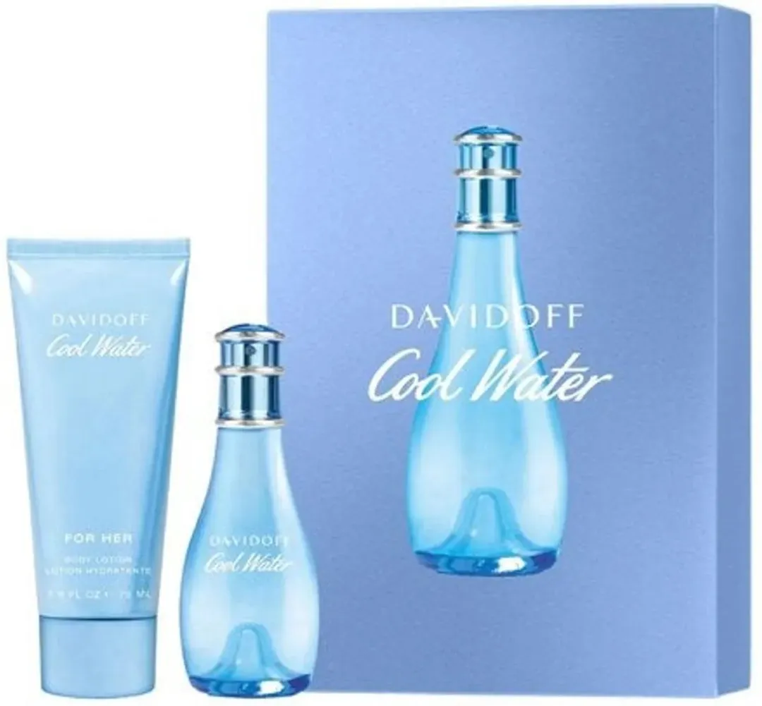 Davidoff Cool Water for Her Geschenkset - 30ml Parfum & Bodylotion