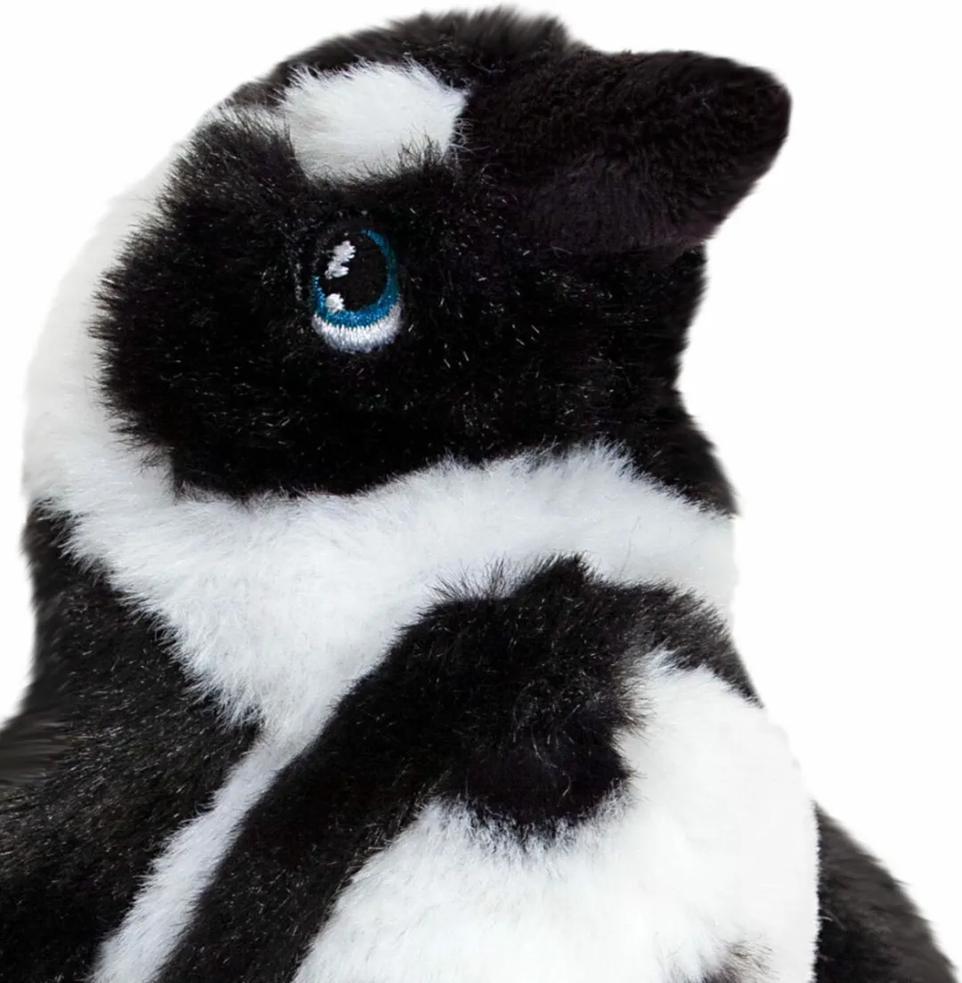 Keel Toys Humboldt Pinguïn Knuffel - 18cm - Wit/Zwart
