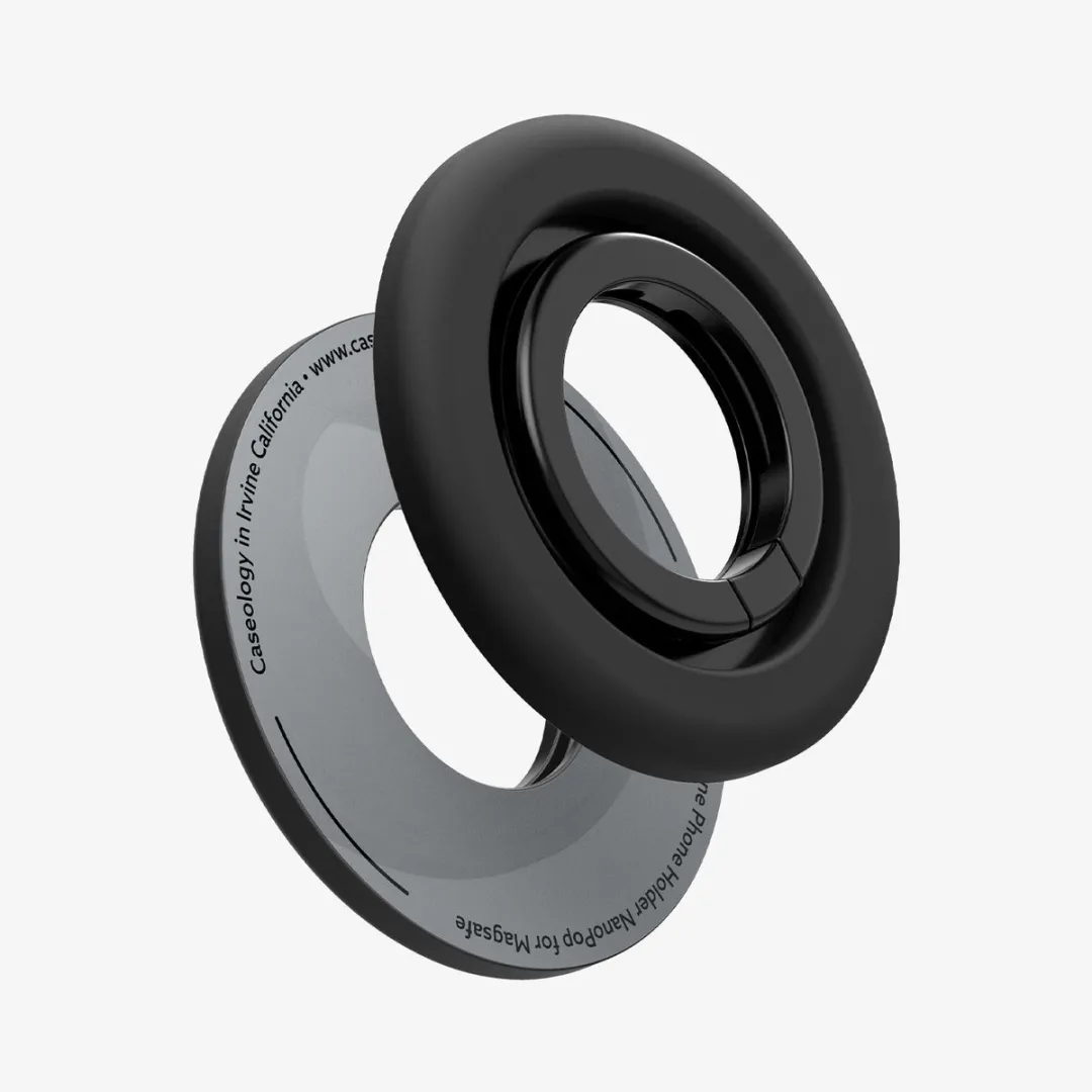 Spigen Voor MagSafe Ring PopSocket Houder iPhone 12/13/14 - Black