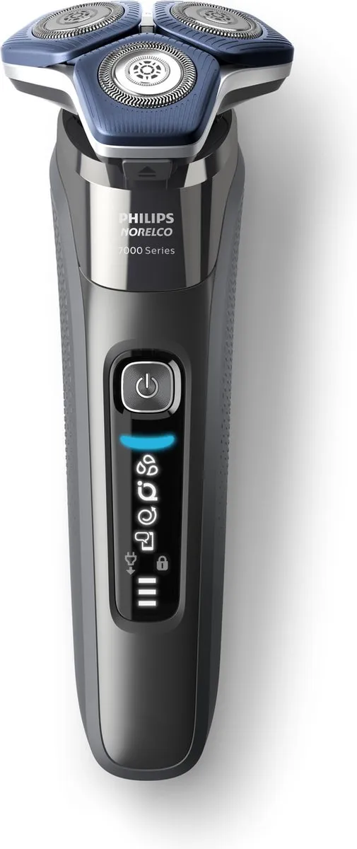 Philips Shaver 7000 Series S7887/63 Elektrisch Scheerapparaat - Donker Chroom