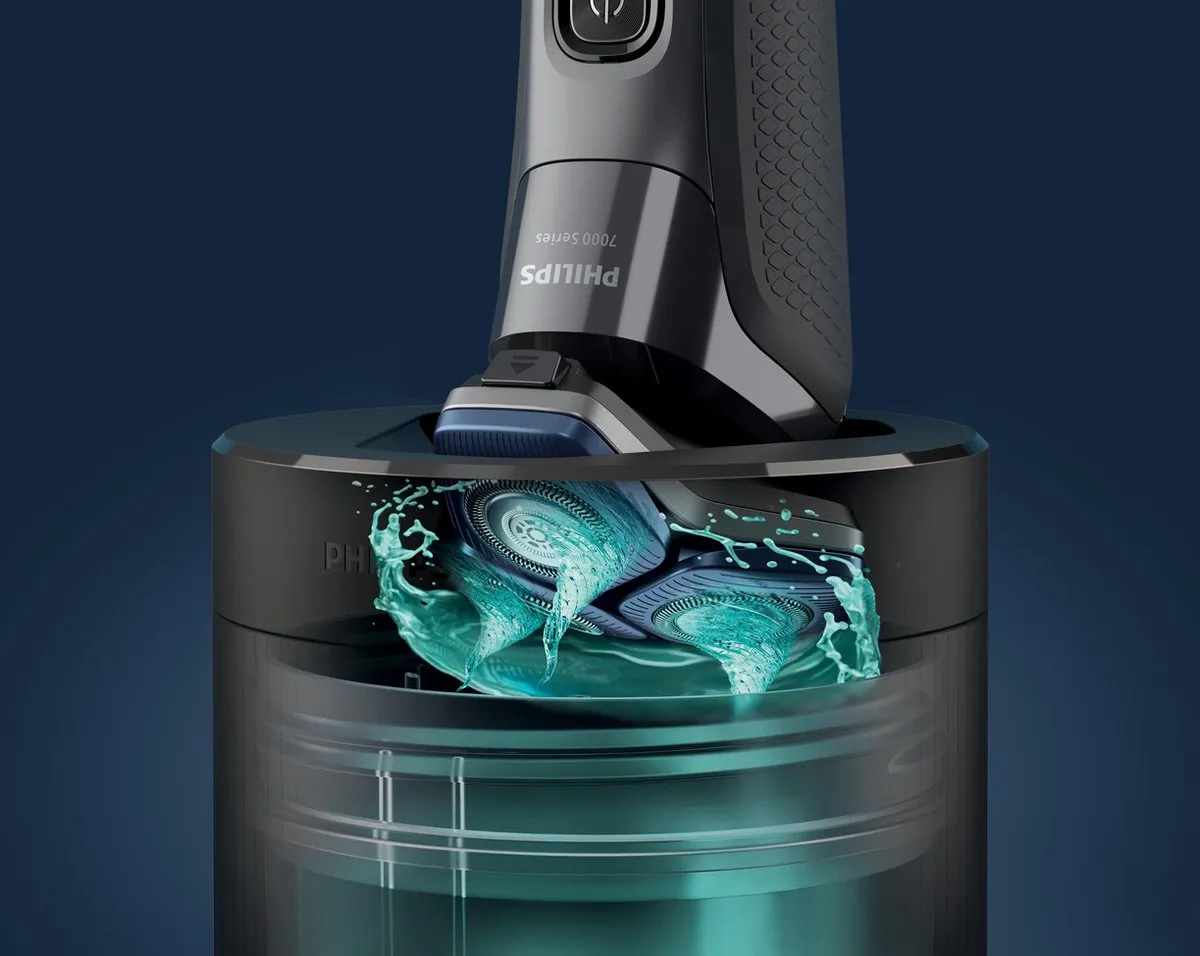 Philips Shaver 7000 Series S7887/63 Elektrisch Scheerapparaat - Donker Chroom - afbeelding 6 van 6