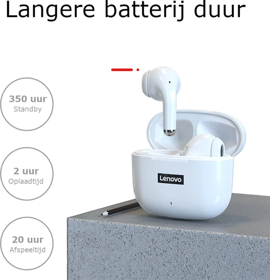 Lenovo Livepods LP40S In-Ear Oortjes - Groen - Waterproof