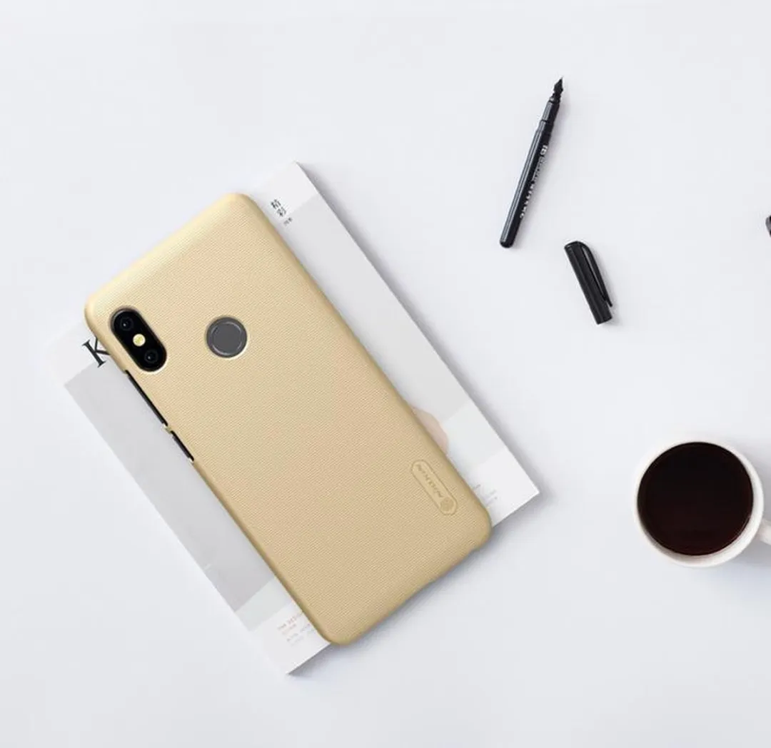 Nillkin Frosted Shield HardCase Xiaomi Redmi Note 5 Pro - Goud - afbeelding 6 van 6