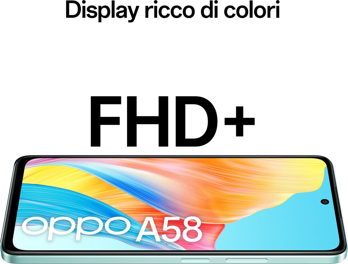 Smartphone Oppo A58 6,72" 128 GB 6 GB RAM MediaTek Helio G85 Green