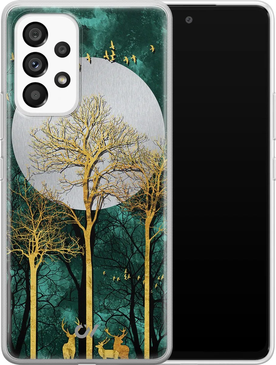 Casevibes Samsung Galaxy A53 Hoesje - Goud - S/A53/UV/035