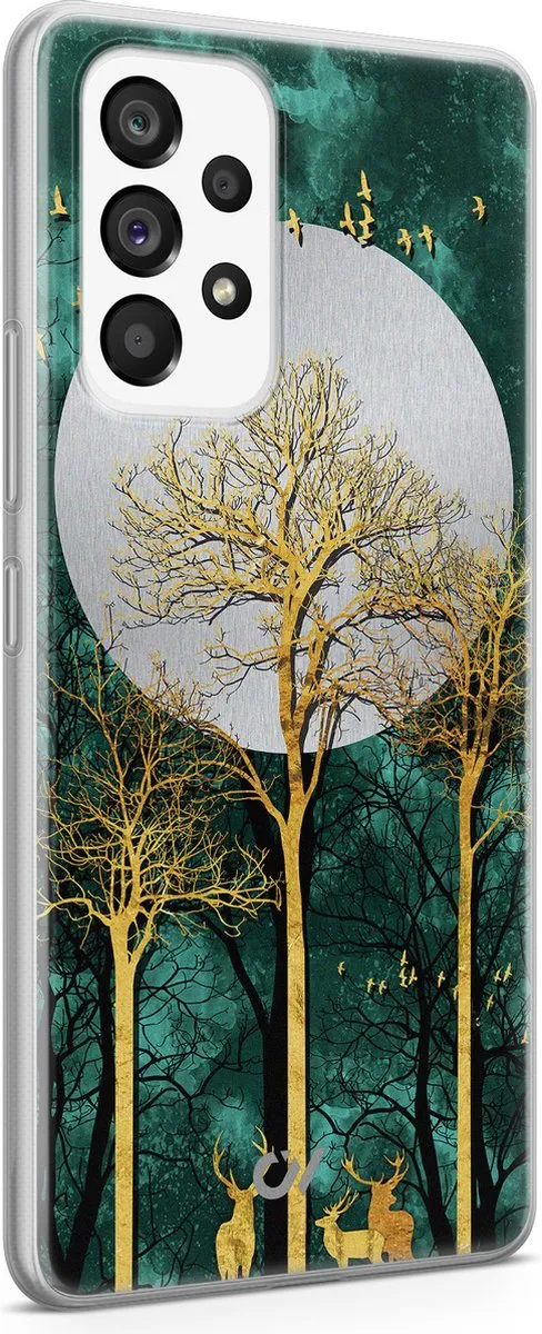 Casevibes Samsung Galaxy A53 Hoesje - Goud - S/A53/UV/035