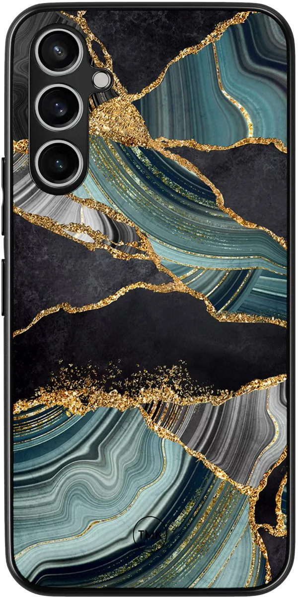 Casevibes Hoesje Samsung Galaxy A54 Marble Jade Stone