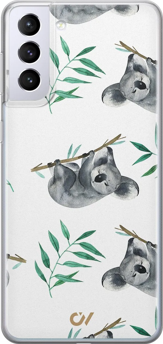 Casevibes Samsung Galaxy S21+ Hoesje Koala Print