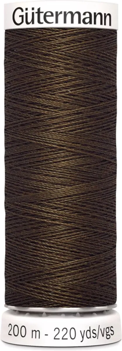 Gutermann Polyester Naaigaren 816 - 200m - Bruin - afbeelding 5 van 5