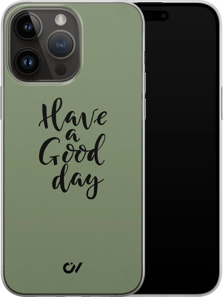 Casevibes iPhone 14 Pro Max Hoesje A/14PM/UV/042 - Groen