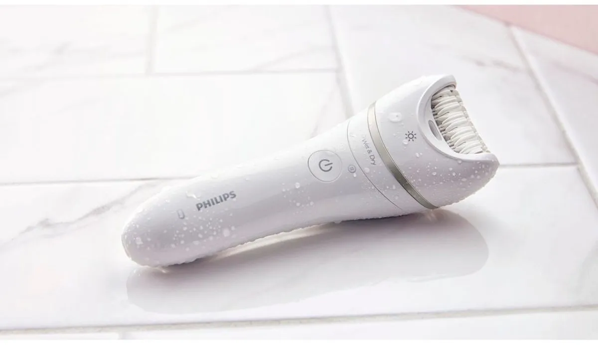 Philips Series 9000 BRE740/91 Epilator & Trimmer - 12 Accessoires - Wit - afbeelding 3 van 6