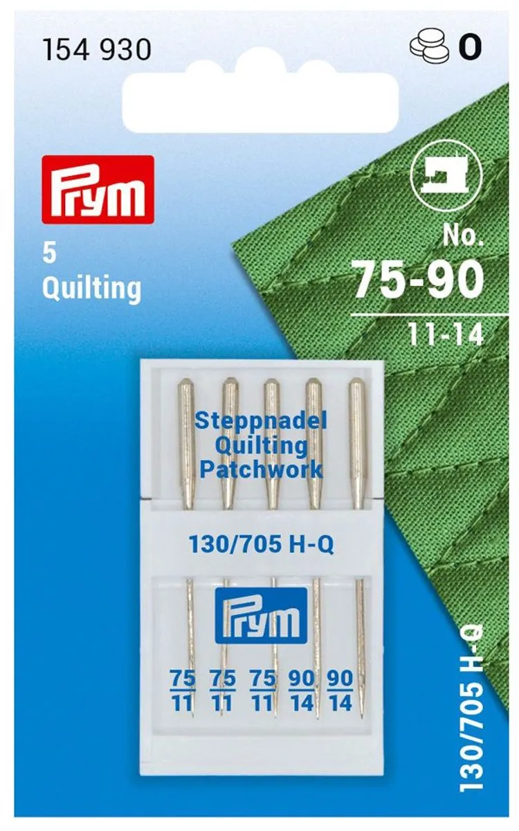 Prym Naaimachinenaalden Quilting 75-90 - 5 Stuks