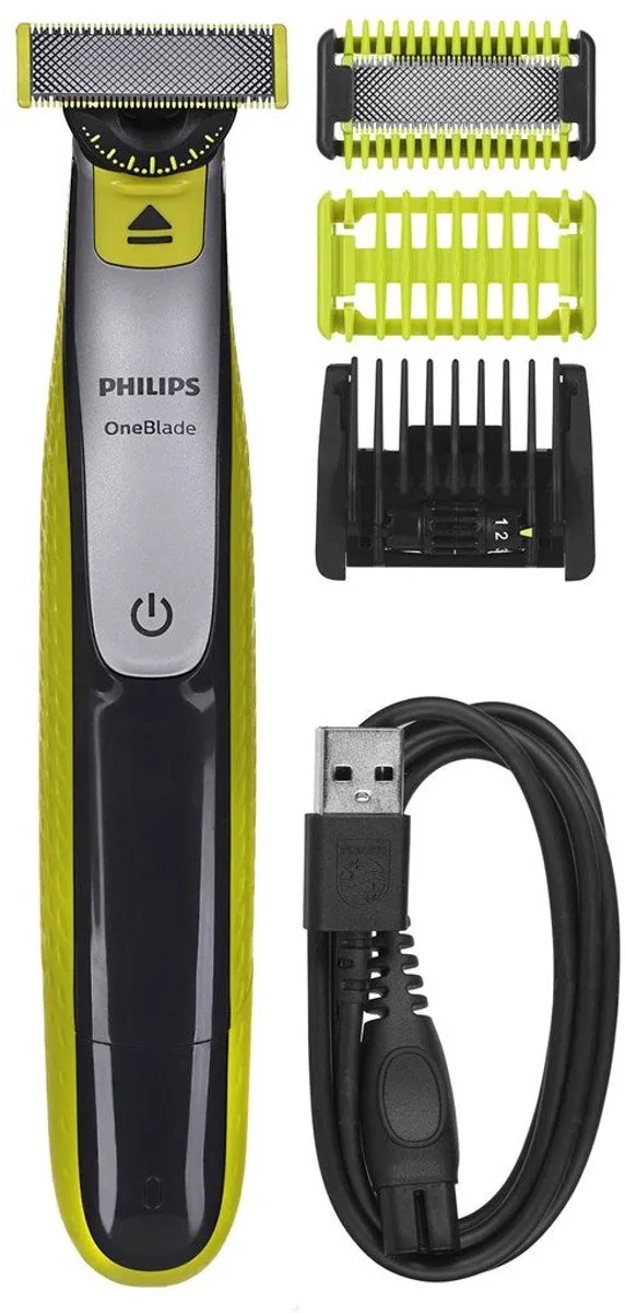 Philips OneBlade 360 QP2834/23 Scheerapparaat - Zwart/Grijs - afbeelding 6 van 6