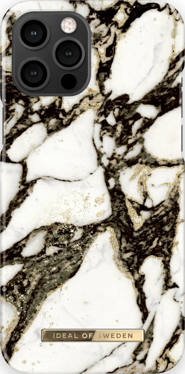 iDeal of Sweden iPhone 12 Pro Max Hoesje Calacatta Golden Marble