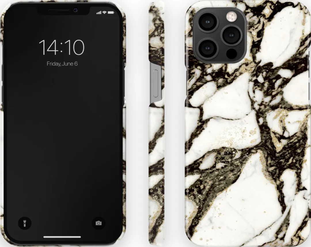 iDeal of Sweden iPhone 12 Pro Max Hoesje Calacatta Golden Marble - afbeelding 4 van 4
