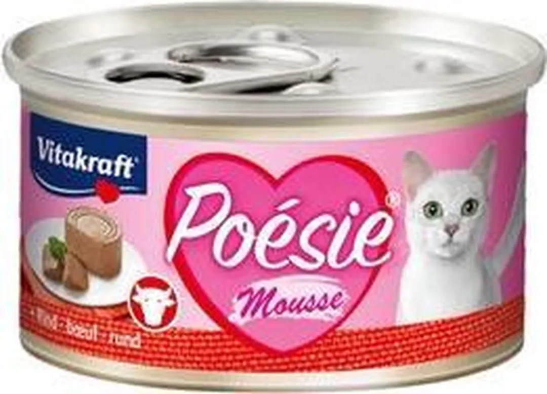Vitakraft Poésie Mousse Kattenvoer - 12x85g
