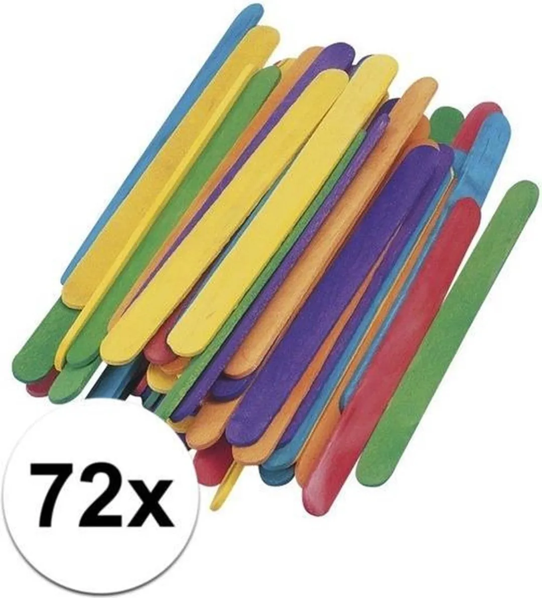 Rayher IJsstokjes Multi - 72 Stuks
