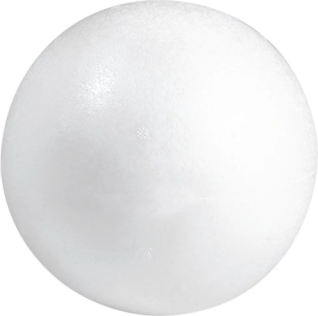 Rayher Piepschuimballen 9 Stuks - Wit