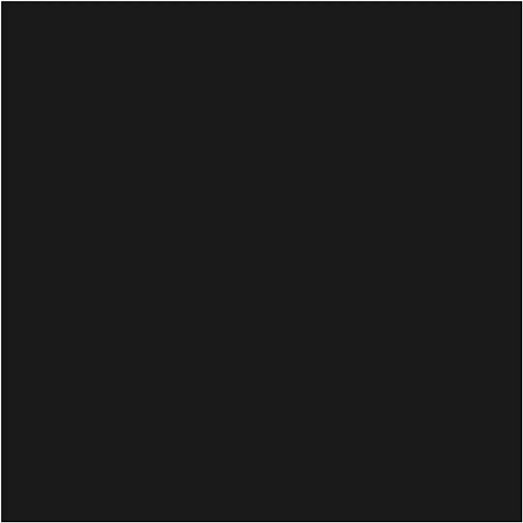 Creativ Company Kunstpapier 218012 - A4 - 20 Vel - Zwart