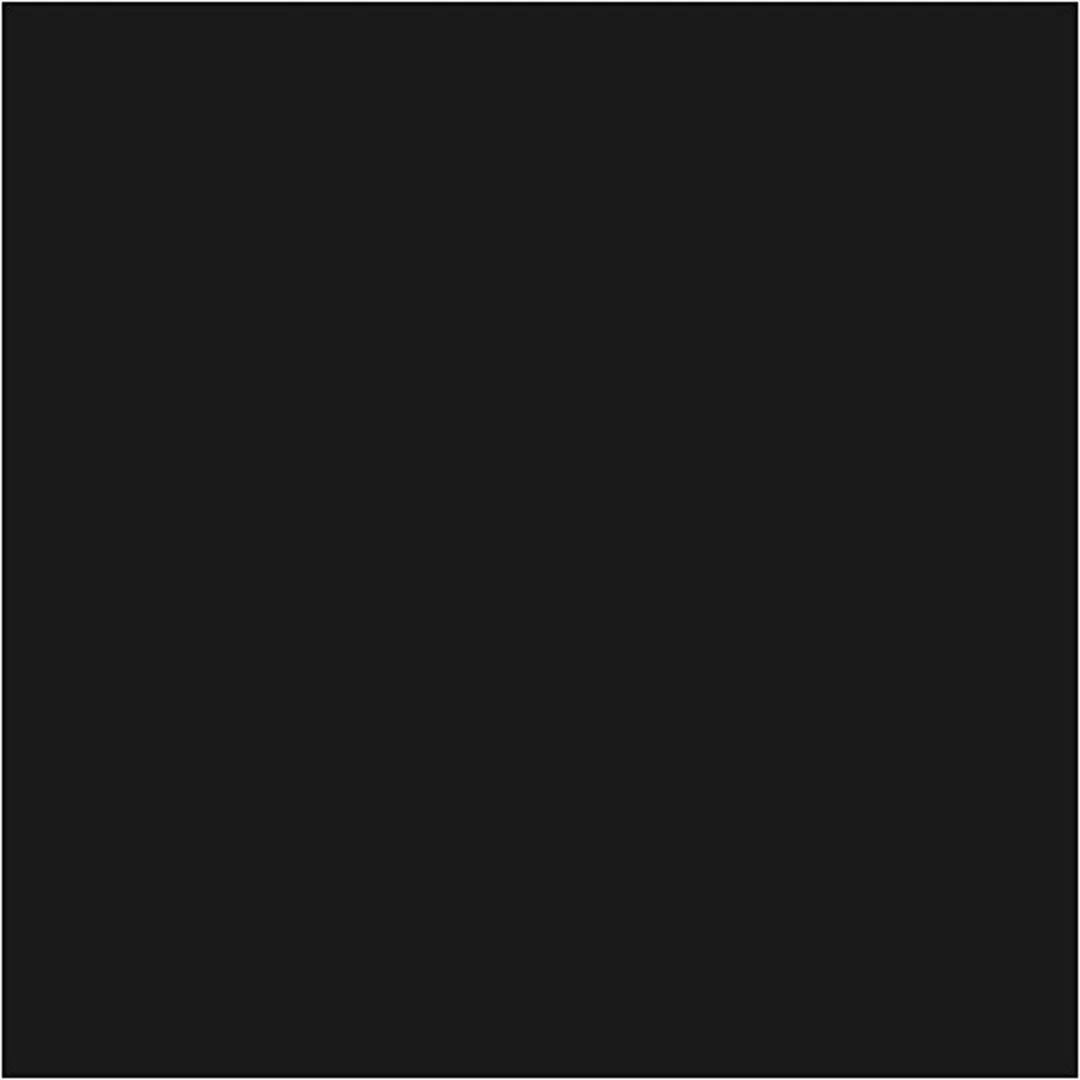 Creativ Company Kunstpapier 218012 - A4 - 20 Vel - Zwart