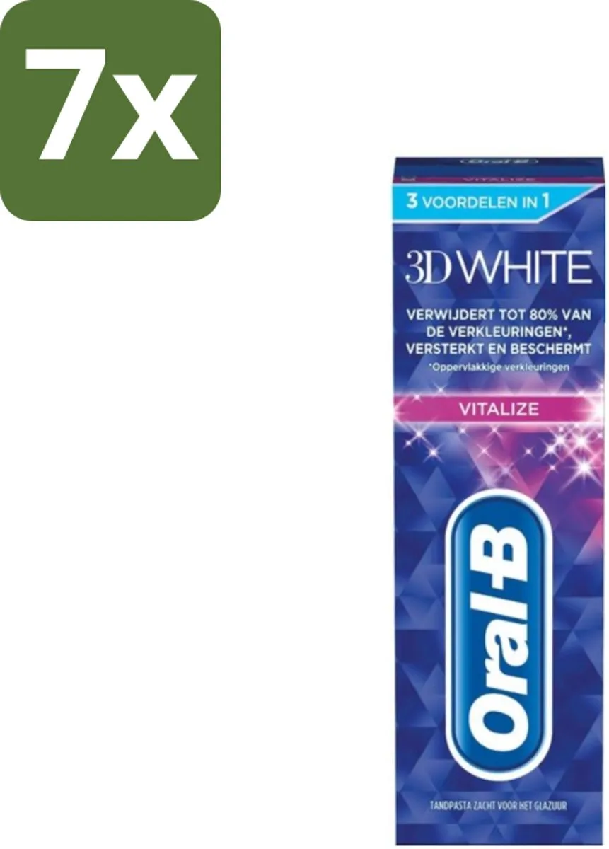 Oral-B 3D White Vitalize Tandpasta