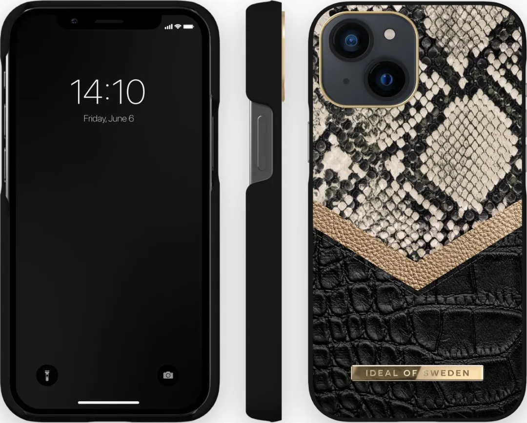 iDeal of Sweden Atelier iPhone 13 Mini Hoesje - Midnight Python - afbeelding 2 van 2
