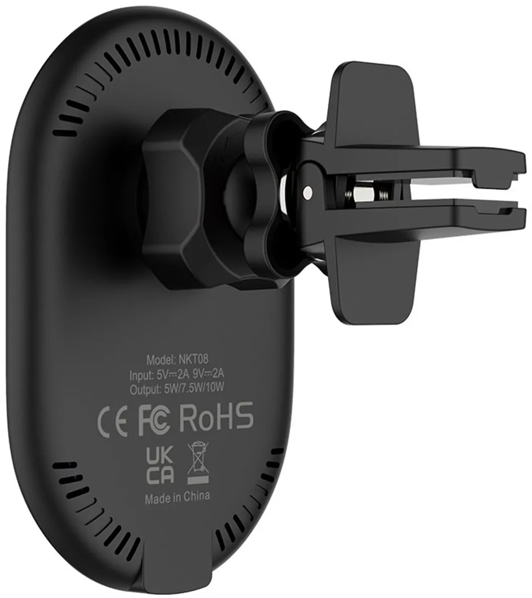 Nillkin MagRoad NKT08 MagSafe Auto Ventilatierooster - Zwart