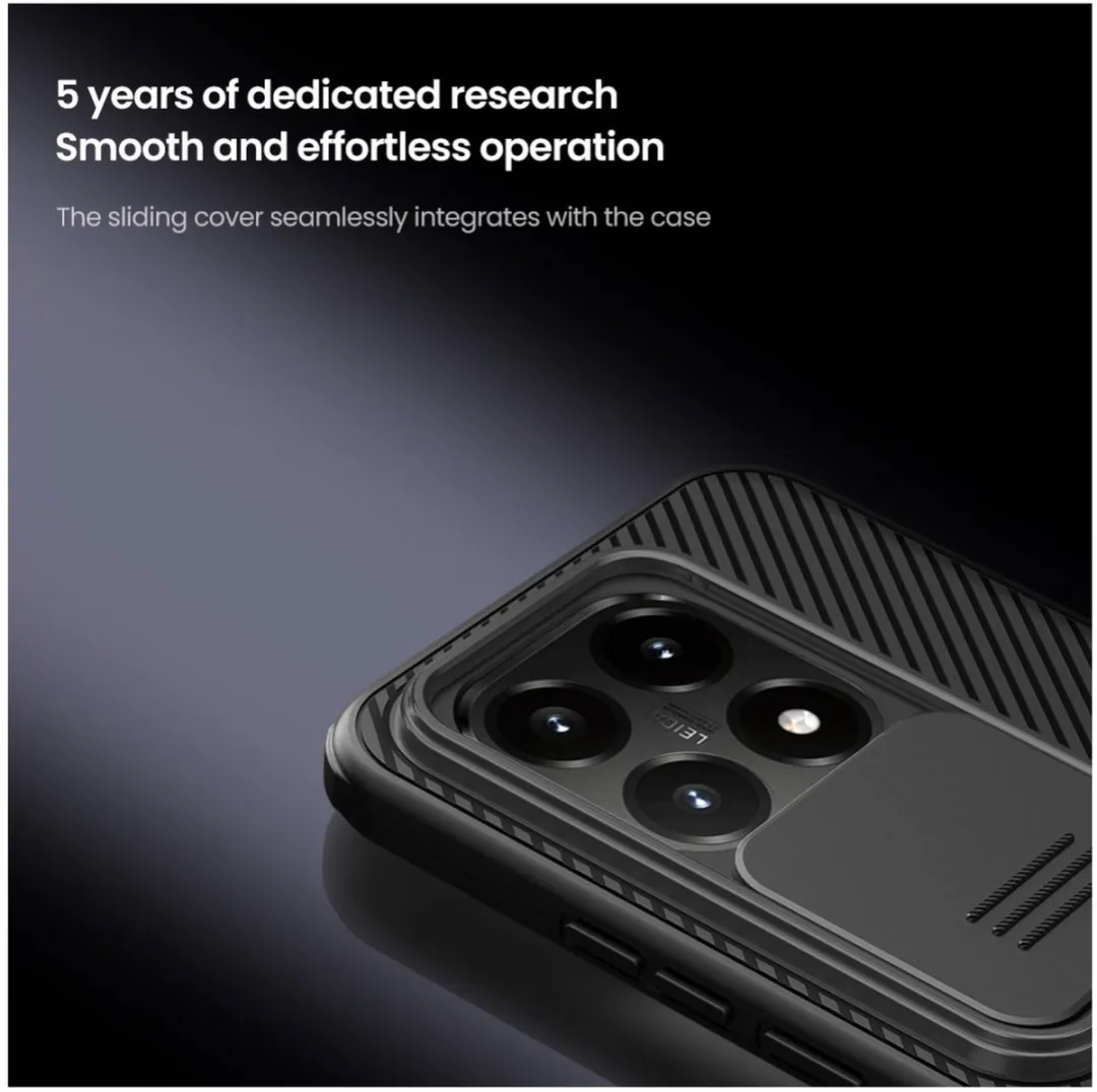 Nillkin CamShield Pro Hoesje Xiaomi 15T - Zwart
